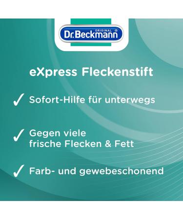 Dr Beckmann Express Stain Pen 5x9ml - Instant On-the-Go Stain Removal Solution | Fast & Effective Stain Treatment - Buy Online on SooperMarket.com