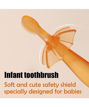 Children's 2-in-1 Soft Bristle Toothbrush & Bite Ring | Deep Cleaning Toddler Toothbrush for Kids - Ghirting - Buy Online on SooperMarket.com