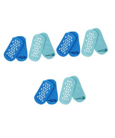 minkissy 6 Pairs Gel Socks Cotton Yarn Miss Foot Care Products