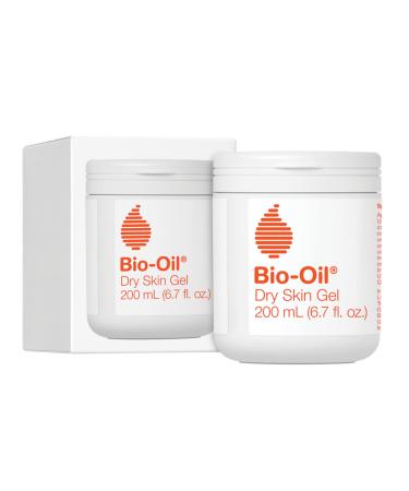 Bio-Oil Dry Skin Gel, Face and Body Moisturizer, Fast Absorbing Hydration, with Soothing Emollients and Vitamin B3, Non-Comedogenic, 6.7 Fl oz