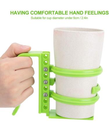Cup Holder Spill-Proof Rehabilitation Training Cup Holder Pratical Convenient Durable Disabled for Elderly - Buy Online on SooperMarket.com