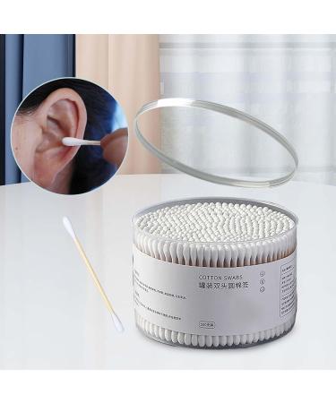 Sharplace Pack of 500 Disposable Cotton Swabs - Wooden Cleaning Sticks for Care & Hygiene - Buy Online on SooperMarket.com