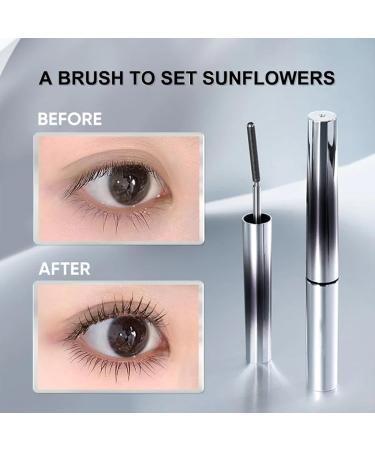 Olivia Blaire Iron Wand Mascara Vervaci Iron Rod Mascara Nour Iron Wand Mascara Waterproof Metal Rod Metal Wand Mascara Bristle Less Metal Mascara Curling Eyelash Metal Mascara (2*Brown) - Buy Online on SooperMarket.com