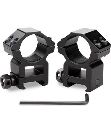Modkin High Profile Scope Rings - 1 Inch Set of 2 | Rifle Scope Mount for Picatinny Rail - Buy Online on SooperMarket.com