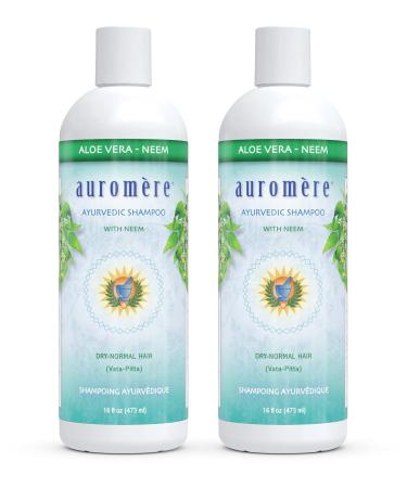 Auromere Ayurvedic Shampoo with Neem Aloe Vera 16 fl oz (473 ml)