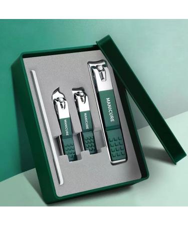 RIMEI Nail Clippers Set Stainless Steel self-Collecting Nail Cutter& Sharp Oblique Toe Nail Clipper & Nail File for Adult Men Women Seniors - Buy Online on SooperMarket.com