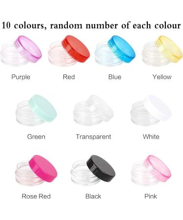 96-Piece Jubaopen Cosmetic Container Set - Mini Doses for Lip Balm Lotion & Cream (5G) - Perfect for Samples & Organizing - Buy Online on SooperMarket.com