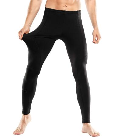 Inbike Running Trousers Compression Pants - Winter Lined Quick-Drying Leggings for Men & Women | LM8621-L Black - Buy Online on SooperMarket.com