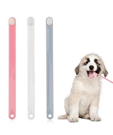 3 Pack Cat Toothbrushes Dog Toothbrush Pet Deep Clean Dense Brush Pet Toothbrush with Ultra Soft Bristles Dental Cleaning Brushes for Puppy Small Dog and Cat