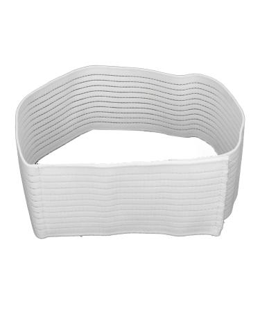 Chin Strap Snoring Tape Flexible Head Band Snore Strap Portable Breathable White Adjustable Hook and Loop for Sleeping