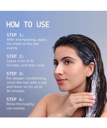 AAVRANI Intensive Repair Conditioning Hair Mask | Vegan Hair Mask for Dry Damaged Hair with Biotin Rice Protein & Mowrah Butter - 8.4 Oz - International Shipping Available - Buy Online on SooperMarket.com