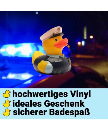 Buy Police Rubber Duck | Squeaking Bath Toy for Kids | Duckshop International Shipping - Buy Online on SooperMarket.com