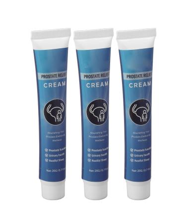 Prostate Cream 3 Pack 20 G Dietary Supplement for Men Relieves Prostatitis and Enlarged Prostate