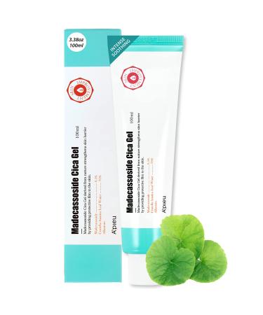 A'PIEU Madecassoside Cica Gel (3.38 fl oz) - for Oily and Sensitive Skin - Helps Soothe Dryness  Redness  Heat Damage  Blemish - Centella Asiatica  Glycerin  Vitamin E 3.38 Fl Oz (Pack of 1)