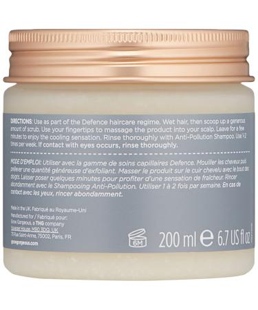 Buy Grow Gorgeous City Defense Scalp Scrub 200ml - Detoxify Oily Scalps Vegan Formula - Buy Online on SooperMarket.com