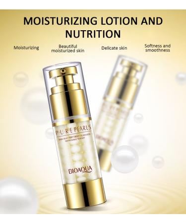 Bioaoua Pure Pearls Eye Cream Essence - Skin Silky & Flawless | Moisturizing & Oil Control - 35g - Buy Online on SooperMarket.com