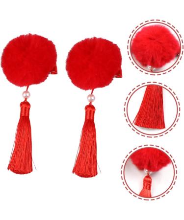 PLAFOPE 3 Pairs Tassel Hair Ball Hair Clip Tassel Hairpin Chinese Hair Accessories Traditional Chinese Hairpin Hair Styling Accessories Long Tassel Hair Barrettes Hair Clips - Buy Online on SooperMarket.com