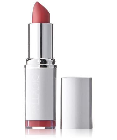 Palladio Herbal Lipstick  Rich Pigmented and Creamy Lipstick  Infused with Aloe Vera  Chamomile & Ginseng  Prevents Lips from Drying  Combats Fine Lines  Long Lasting Lipstick  Roseberry