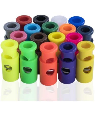 Paracord Planet Single Barrel Hole Top Cord Lock - Multiple Colors and Pack Sizes Turquoise 5 Pack - Buy Online on SooperMarket.com