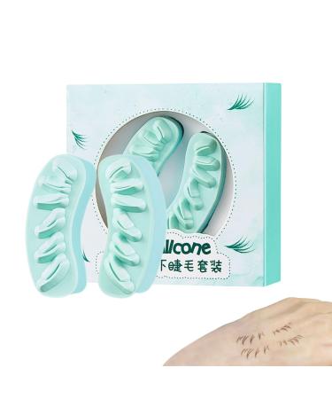 Lower Lash Stamps | Longlasting and Reusable Eyelash Stamp Tool - Easy and Quick Silicone Lash Stamp Tool Eyelash Applicator Tool Gift for Mother Lover Girlfriend Toseky