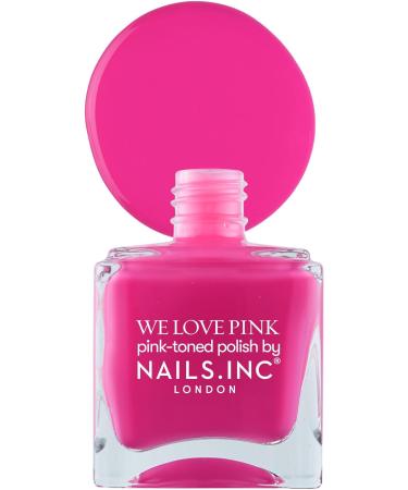 Nails.INC Pink Before You Speak Nail Polish Hot Pink - Buy Online on SooperMarket.com