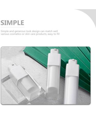 Beaupretty 30ml Empty Refillable Airless Pump Bottle Airless Press Pump Bottle Travel Vacuum Bottle Airless Cosmetic Pump Bottle for Cream Lotions - Buy Online on SooperMarket.com