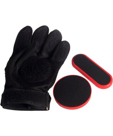 Andux Skateboard Slider Slide Glove HBST-05 Red - Durable Protection for Skateboarders - Buy Online on SooperMarket.com
