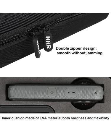 Hard Shell Carrying Case for Insta360 One X3/X2 Camera - Large EVA Liner Bag, Compatible with 70cm Handle/Selfie Stick - Buy Online on SooperMarket.com
