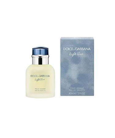 Dolce & Gabbana Light Blue Pour Homme Eau De Toilette Spray Fragrance For Men 1.3 Fl Oz - Buy Online on SooperMarket.com