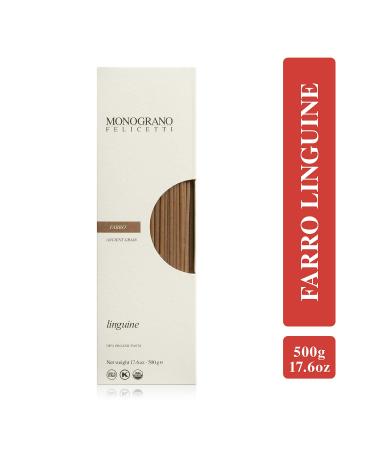 Monograno Felicetti Organic Farro Linguine Pasta 1.1 lb (500g) - Buy Online on SooperMarket.com