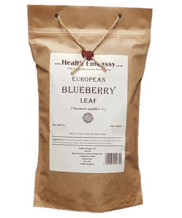 Health Embassy European Blueberry Leaf Tea | Vaccinium Myrtillus L | Feuille de Myrtille Tisane 50g