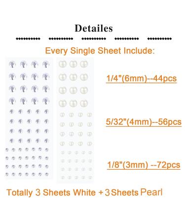 QWALIT Stick-on Face & Hair Gems | Reusable Rhinestones & Pearls for Body Decoration & Fake Nose Studs - International Shipping - Buy Online on SooperMarket.com