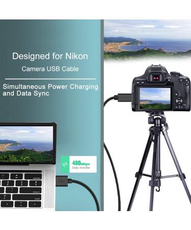 SCOVEE Replacement USB Cable for Nikon & Canon Cameras - 3FT Charging & Data Transfer Cord - Buy Online on SooperMarket.com