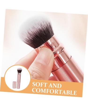 BELLIFFY Double-ended Makeup Brush Buffing Brush Cosmetics Powder Applicator Makeup Powder Brush Blush Brushes Powder Blush Brush Retractable Makeup Cosmetic Powder Brush Artificial Fiber - Buy Online on SooperMarket.com