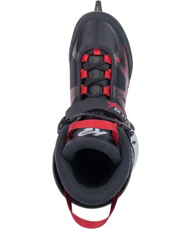 K2 Skates Men's Fit Ice Skates EU 45 (UK 10.5/US 11.5) - Black/Red | International Shipping Available - Buy Online on SooperMarket.com