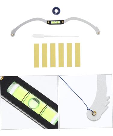 Baluue 1pc Microblading Eyebrow The Tools Eyebrow Measure Tool Silver Eyebrow Positioning Tool - Buy Online on SooperMarket.com