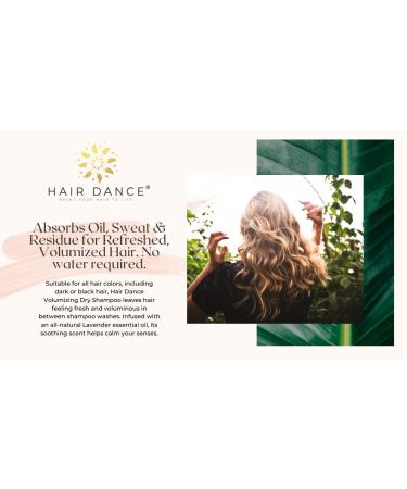 Organic Dry Shampoo Volume Powder for Blonde and Dark Hair - Lavender Oil Scented, 1 Ounce - Buy Online on SooperMarket.com