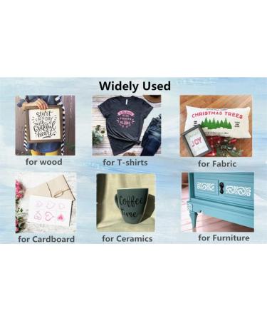 JAJADO 12 Jars Chalk Paste Paint Set with 9 Mini Squeegees and Stir Sticks - Screen Printing Ink for Furniture and Adhesive Stencils - Buy Online on SooperMarket.com