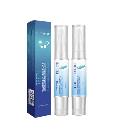 Frosty Neptune Teeth Whitening Essence Teeth Whitening Essence Pen Teeth Stain Remover to Whiten Teeth Fast and Effective Removal Intensive Tooth Stain Removal (4ml x 2pc) 2 ml (Pack of 2)