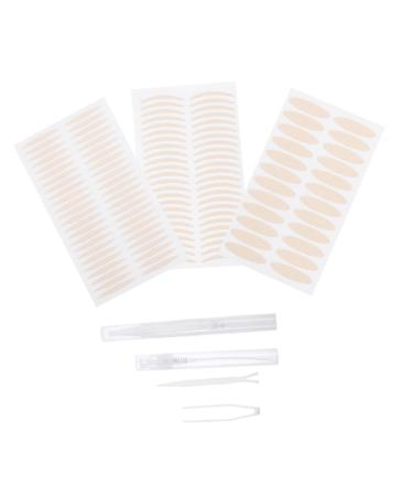 Ipetboom 1 Set Double Eyelid Sticker Tape Double Sided Double-Sided Tapes Eye Lift Stickers Instant Eye Lift Strips Medical Adhesive Tape Eye Makeup Tool Beauty Stickers Eyes Woman PVC Tape 3.5x2.4x0.1cm Black