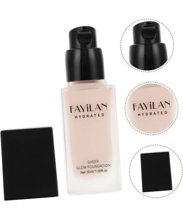 Mikinona Liquid Foundation Moisturizing Foundation Beauty Foundation Natural Finish Foundation Makeup Glass - Buy Online on SooperMarket.com