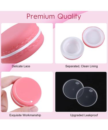 Stalife Travel Makeup Pots for Cream Small Sample Pot for Cosmetics Leakproof Mini Jars Toiletries Moisturiser with Lables (Plastic 6 Pcs) - Buy Online on SooperMarket.com