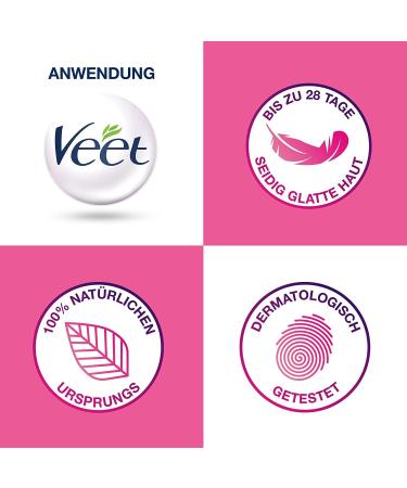 Veet Sugaring Sugar Paste Vanilla Blossom - Smooth Skin Hair Removal 500ml (2-Pack) Lasts Up to 4 Weeks - Buy Online on SooperMarket.com