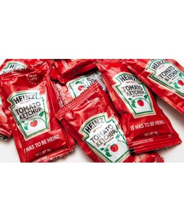 Heinz Tomato Ketchup - 25 Individual Sachets