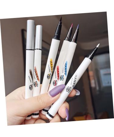 NOLITOY 6pcs Eyeliner Pencil White Eye Liner Pencils Eye Makeup Liquid Eyeliner No Smudge Miss Abs - Buy Online on SooperMarket.com