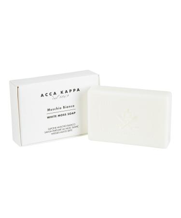 ACCA KAPPA Vegetable Soap White Moss 3.5 oz (100 g)