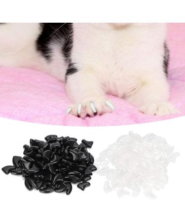 Biitfuu 100pcs Cat Claw Caps | Soft Claw Covers & Protectors | Adhesive Claws | International Shipping - Buy Online on SooperMarket.com