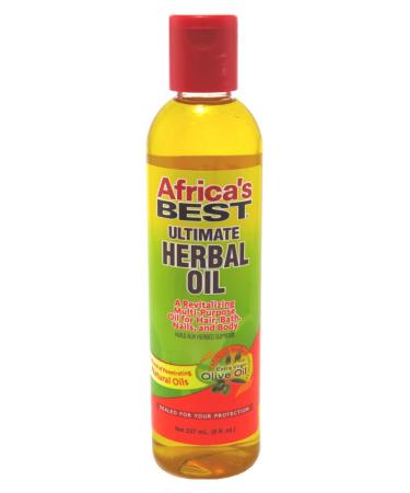 Africas Best Ultimate Herbal Oil 8 Ounce (235ml) (3 Pack)