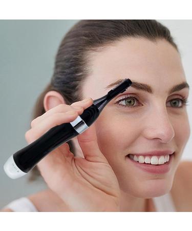 Buy Battery Powered Eyebrow Hair Trimmers - Portable Electric Shaver with Washable Head for Women Men and Kids - International Shipping Available - Buy Online on SooperMarket.com