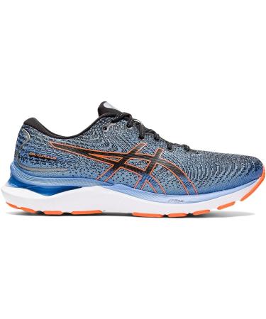 ASICS Men's Gel-Cumulus 24 Running Shoes 10 Black/Shocking Orange - Premium Performance Footwear - Buy Online on SooperMarket.com